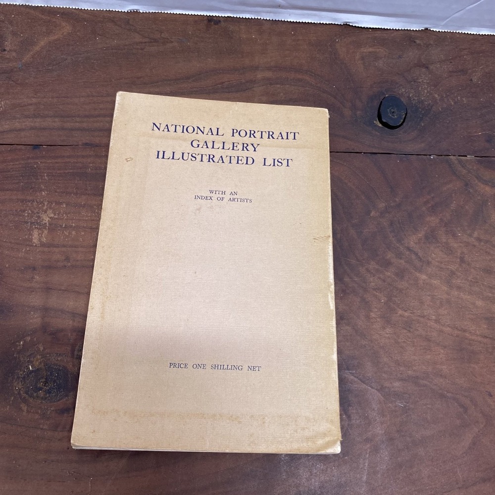 National Portrait Gallery Illustrated List 1928 Index Artists Art Prints - Picture 10 of 10